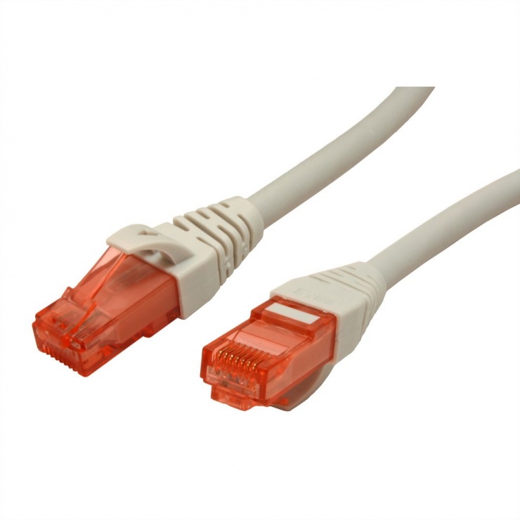 Imagine Cablu de retea RJ45 UTP Component Level LSOH Gri 1.5m, Roline 21.15.2504-1