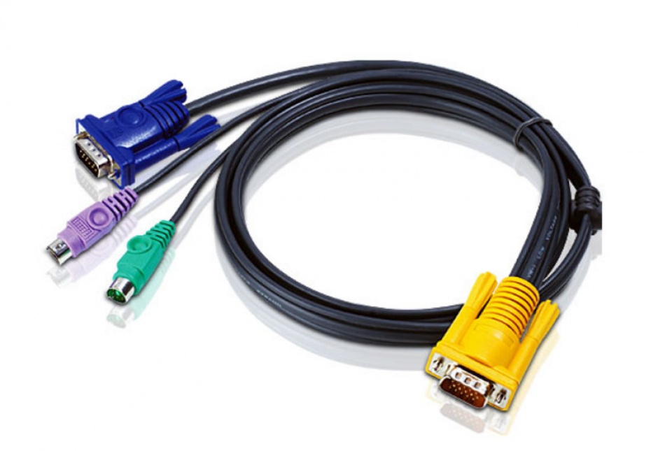 Imagine Set cabluri pentru KVM PS/2 3m, Aten 2L-5203P