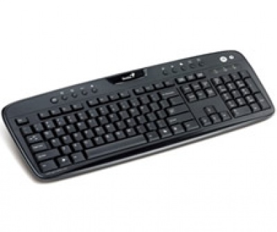 Imagine Tastatura Genius USB KB-220 Multimedia Black