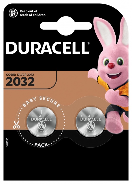 Imagine Set 2 baterii CR2032 Litiu, Duracell