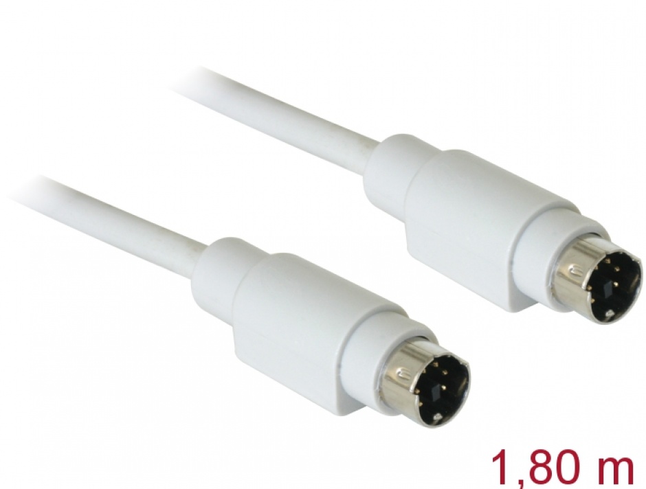 Imagine Cablu PS/2 1.8m T-T, Delock 84066