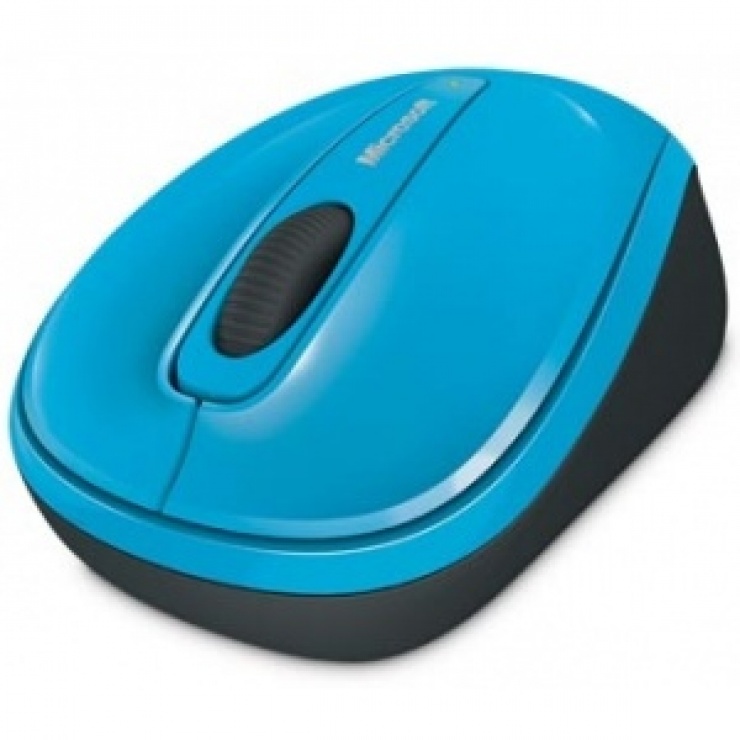 Imagine Mouse Wireless BlueTrack Mobile 3500 albastru, Microsoft