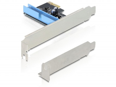 Imagine Placa PCI Express Delock la IDE, low profile, 89149