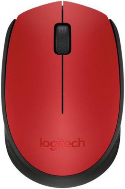 Imagine Mouse Logitech M171 Wireless Rosu