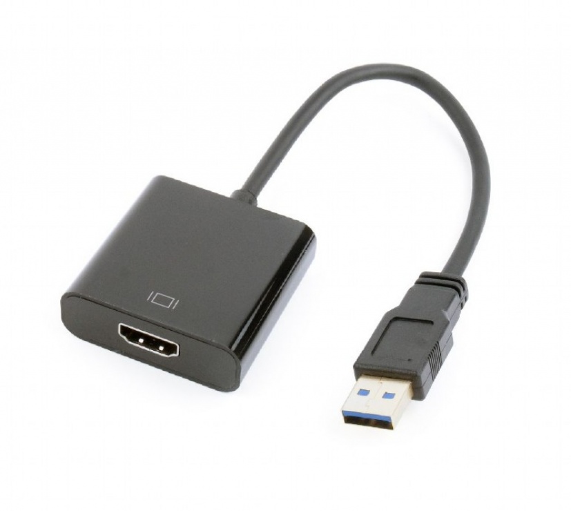 Imagine Adaptor USB 3.0 la HDMI T-M, Gembird A-USB3-HDMI-02