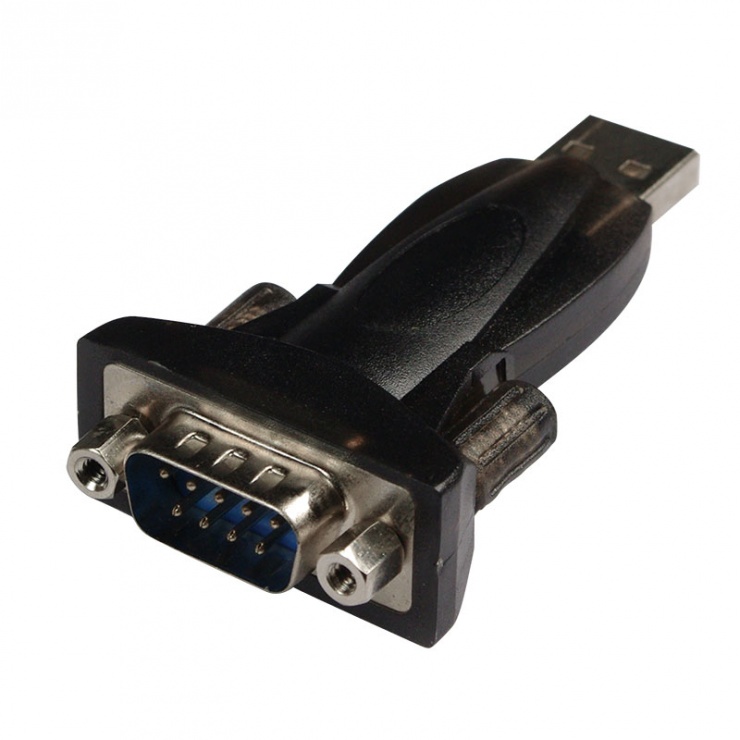 Imagine Adaptor USB la Serial DB9 RS232, Logilink AU0002E