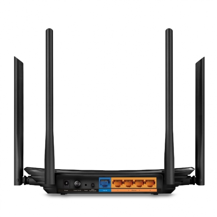 Imagine Router Wireless Gigabit MU-MIMO AC1200, TP-LINK Archer C6