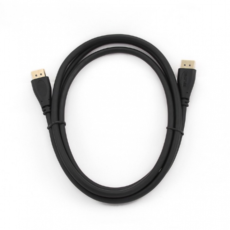 Imagine Cablu Displayport v1.2 4K T-T 1m Negru, Gembird CC-DP-1M-1