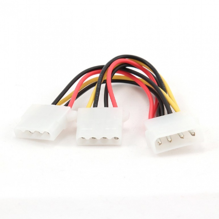 Imagine Cablu alimentare Molex la 2 x Molex T-M, Gembird CC-PSU-1