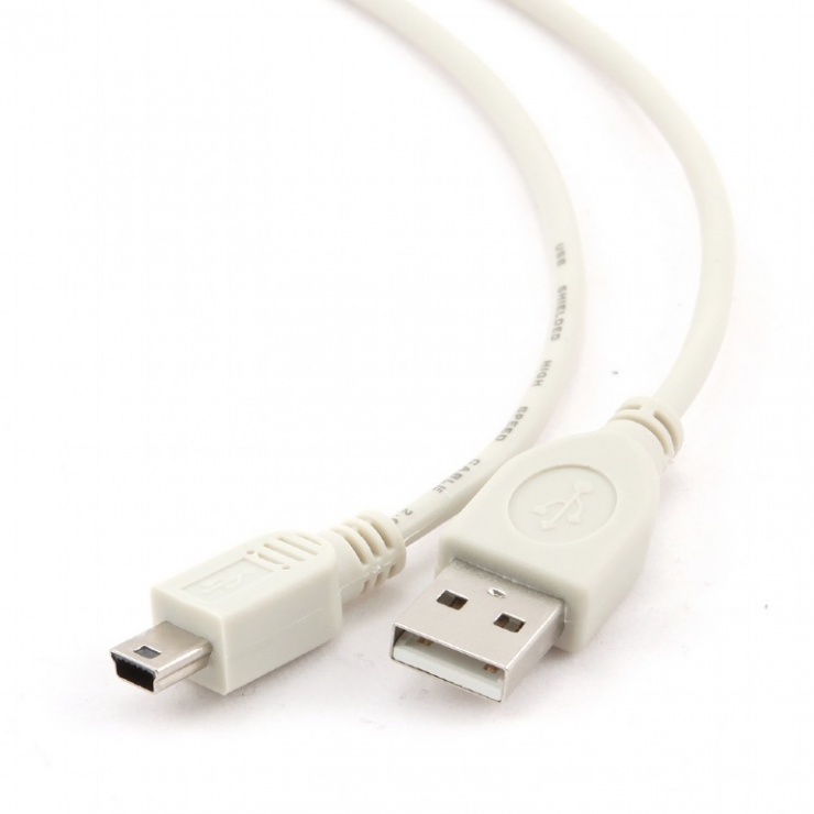 Imagine Cablu USB 2.0 la mini USB 5 pini 1.8m, CC-USB2-AM5P-6
