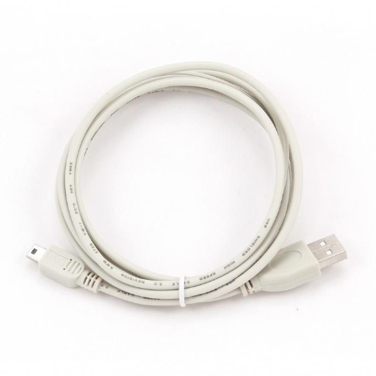 Imagine Cablu USB 2.0 la mini USB 5 pini 1.8m, CC-USB2-AM5P-6-2