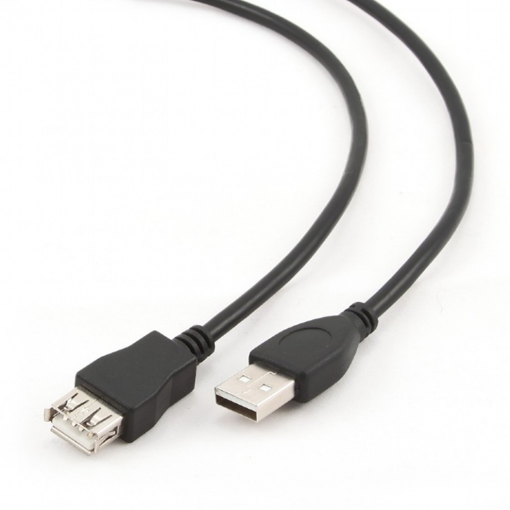 Imagine Cablu prelungitor USB 2.0 T-M 1.8m, Gembird CCP-USB2-AMAF-6