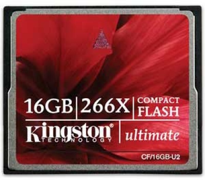 Imagine Card memorie Kingston Compact Flash 16GB, 266X