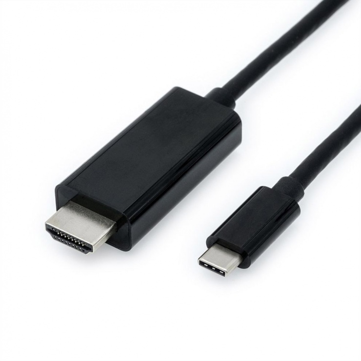 Imagine Cablu USB-C la HDMI 4K60Hz MYCON T-T 2m Negru, CON5841