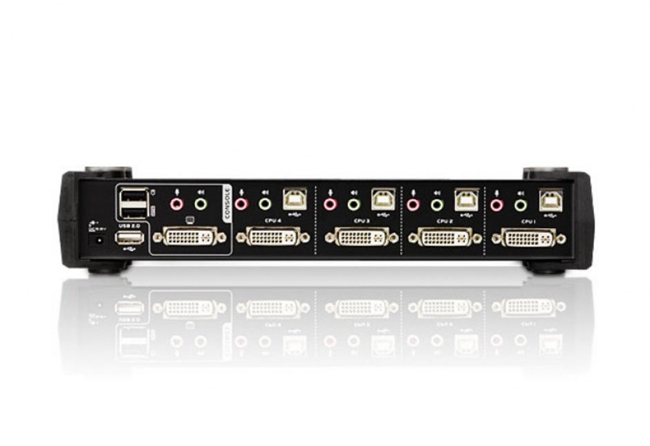 Imagine Distribuitor KVM USB DVI 4 porturi, ATEN CS1764A-1