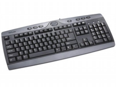 Imagine Tastatura Delux PS/2 DLK-8017P Black
