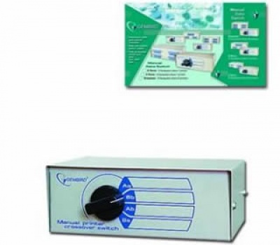 Imagine Manual printer crossover switch Gembird DS25-X