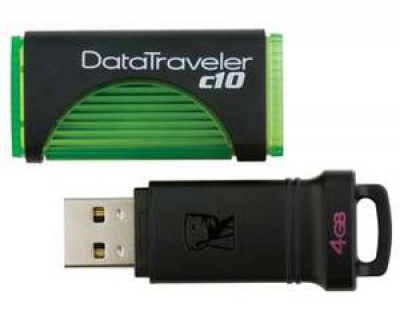 Imagine USB Flash Kingston Data Traveler C10 4GB, green