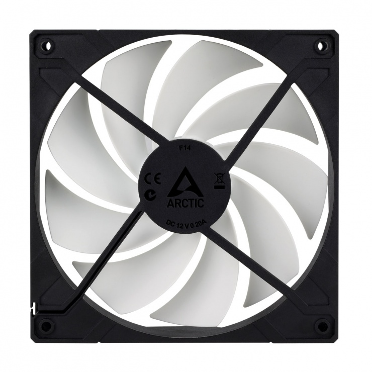 Imagine Ventilator pentru carcasa 140mm low noise FD bearing, Arctic F14
