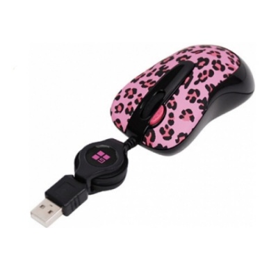 Imagine Mouse Optic USB G-Cube Lux Leopard: Pink G-Laser, GOL-60P