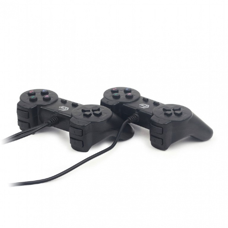 Imagine Set 2 x Gamepad USB, Gembird JPD-UB2-01-1