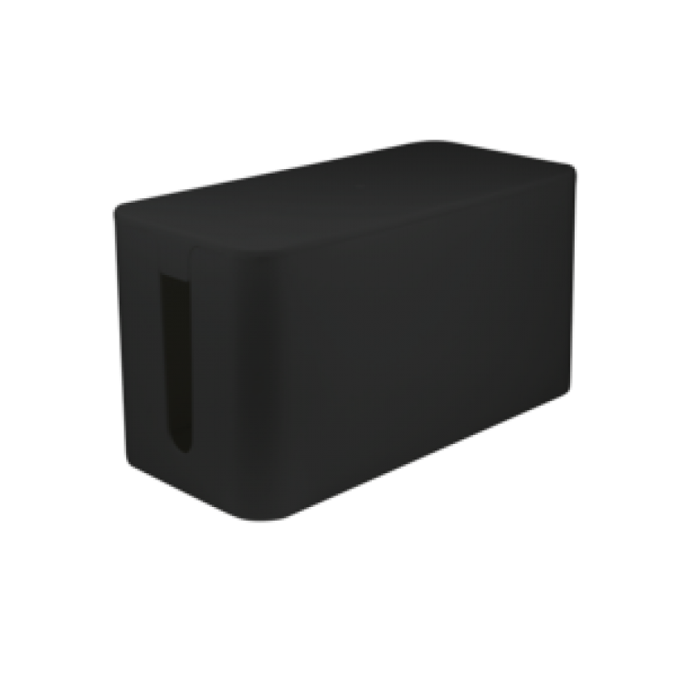 Imagine Cutie pentru organizare cabluri neagra 235x115x120mm, Logilink KAB0060