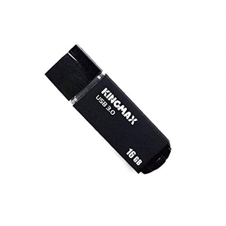 Imagine Stick USB 3.0 16GB MB-03 compact, aliaj aluminiu Black, Kingmax-1