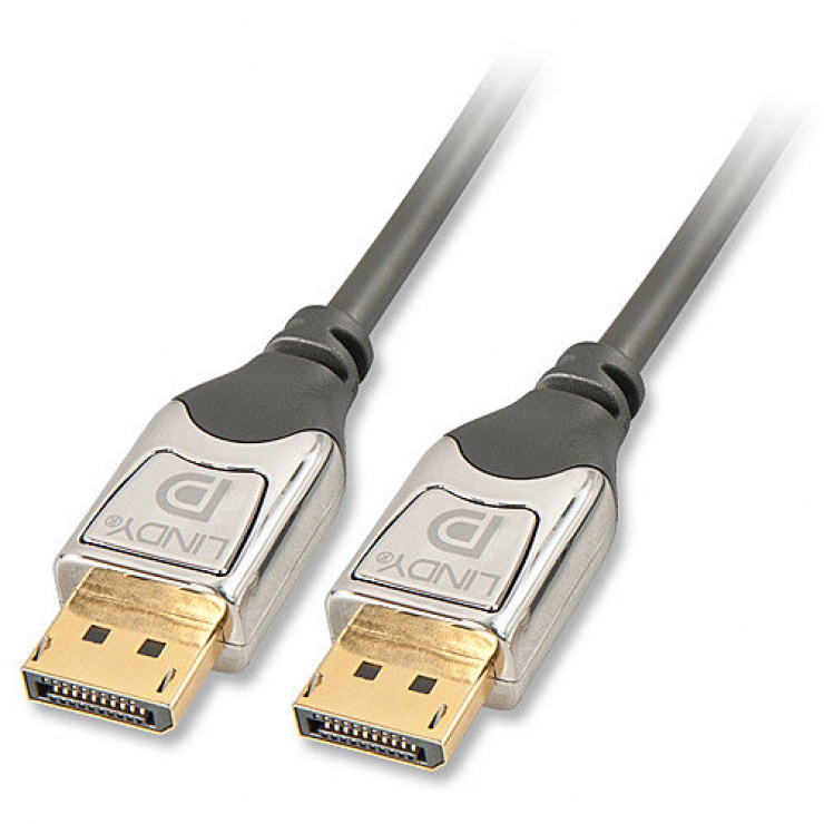 Imagine Cablu DisplayPort T-T v1.2 CROMO 3m, Lindy L41533