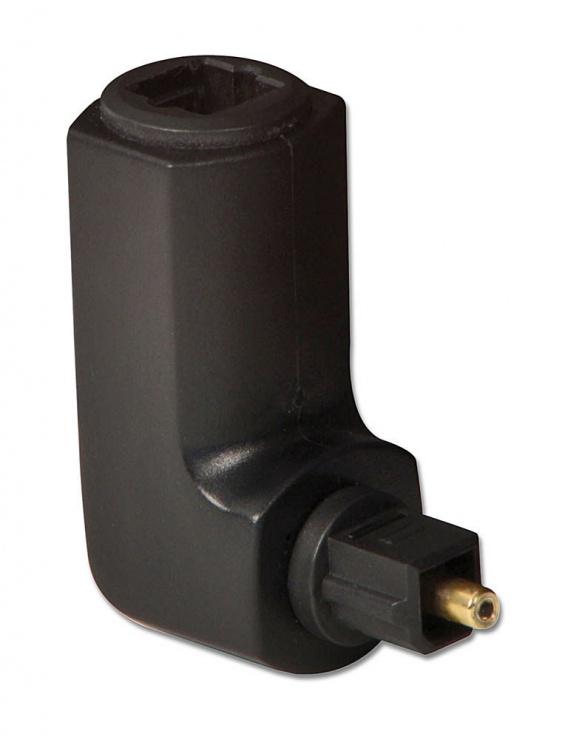 Imagine Adaptor optic toslink unghi 360 grade T-M, Lindy L70421