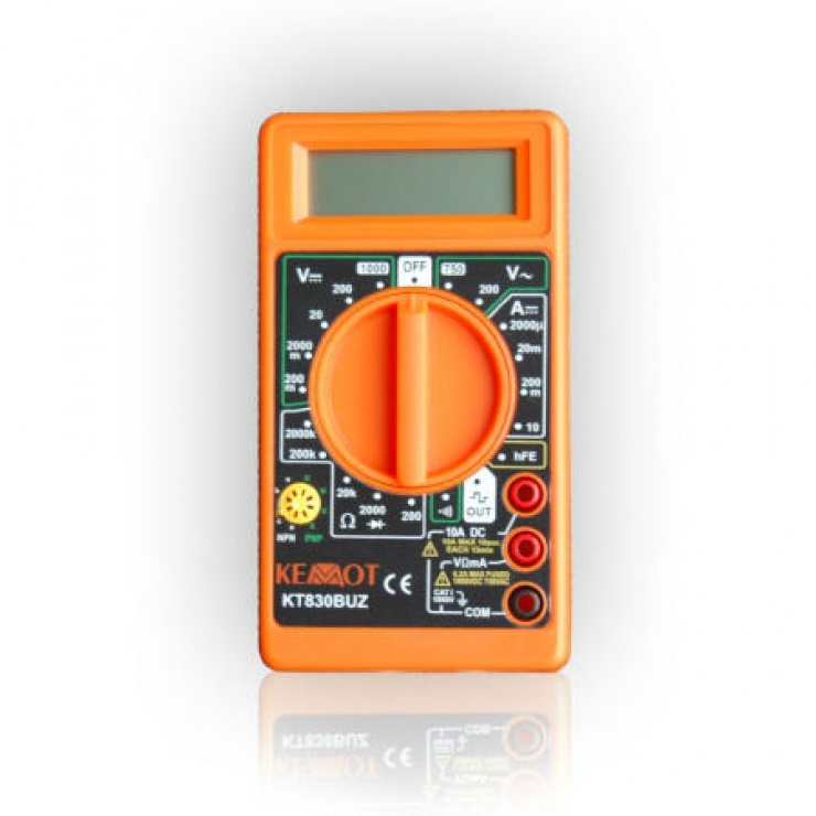 Imagine Multimetru digital KT830BUZ KEMOT, MIE0210