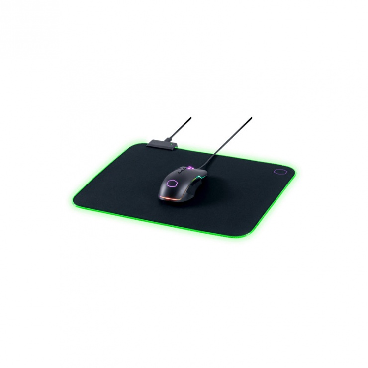 Imagine Mouse pad Gaming RGB 470 x 350 Negru & Mov, Cooler Master MPA-MP750-L -6
