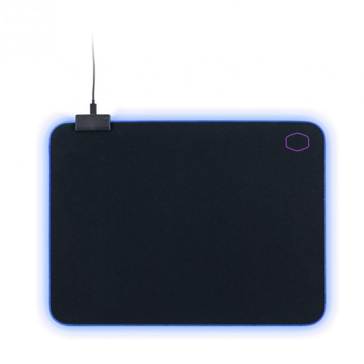 Imagine Mouse pad Gaming RGB 370 x 270 Negru & Mov, Cooler Master MPA-MP750-M