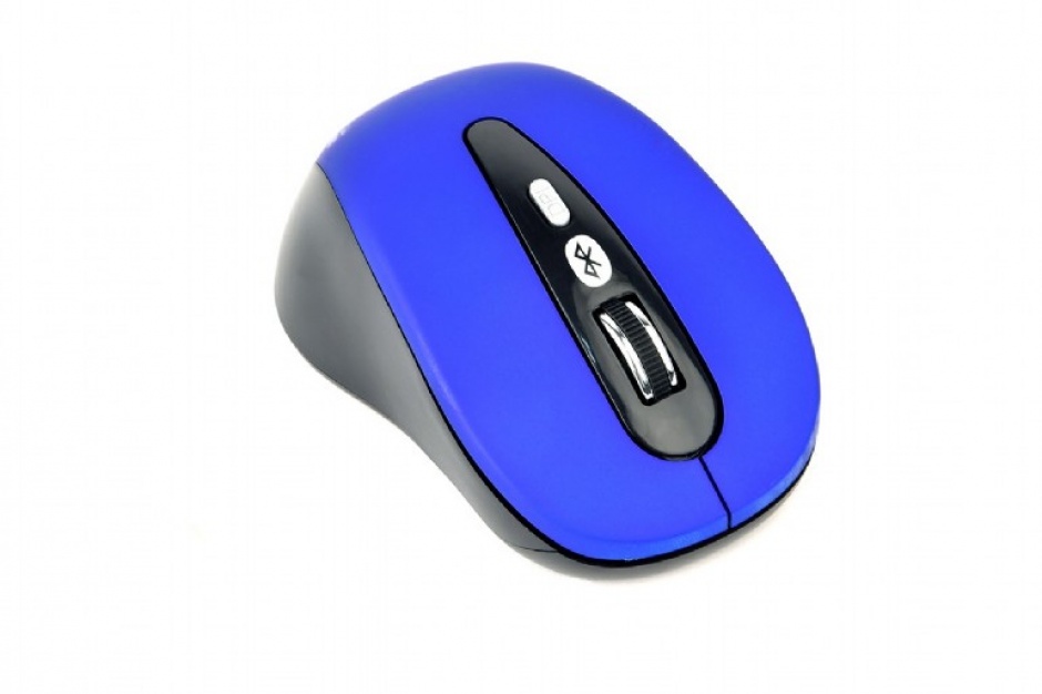 Imagine Mouse bluetooth 6 butoane Albastru, Gembird MUSWB-6B-01-B-1