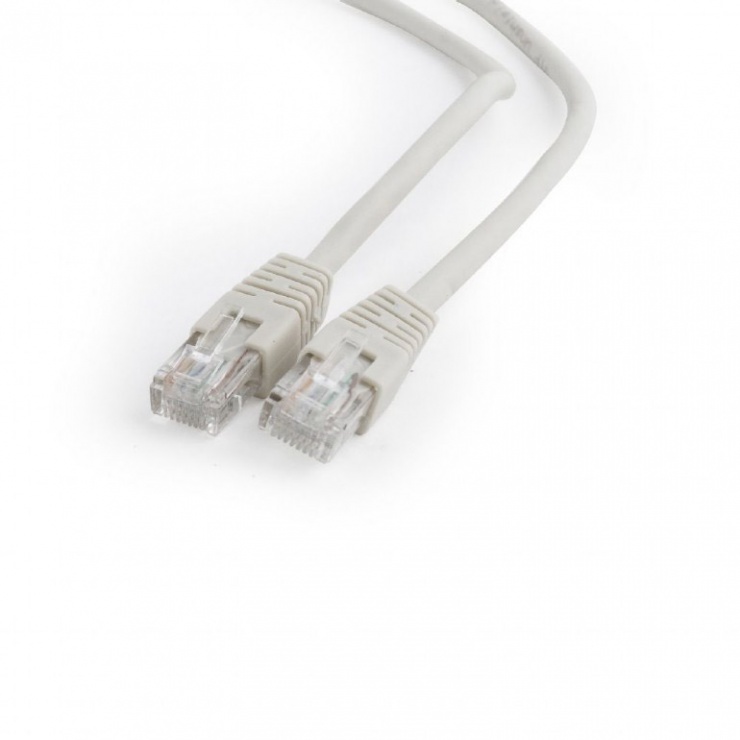 Imagine Cablu de retea RJ45 cat 6 UTP 10m Gri, Gembird PP6U-10M