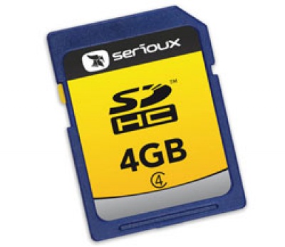 Imagine Card memorie Serioux SDHC 4GB, class 4