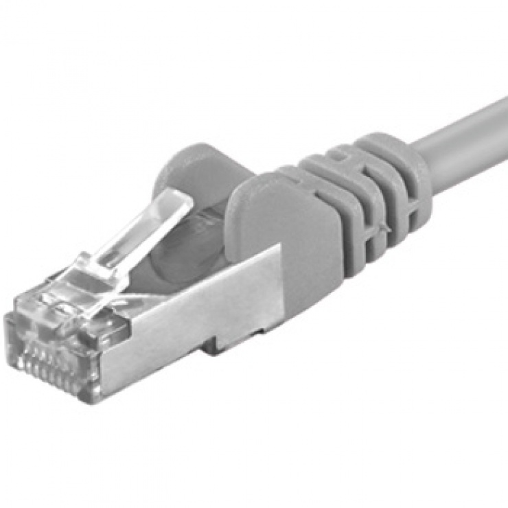 Imagine Cablu de retea SFTP cat 6A gri 30m, sp6asftp300