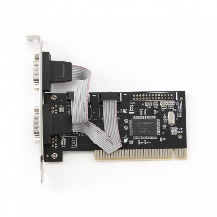 Imagine Placa PCI la 2 porturi serial RS232, Gembird SPC-1-1