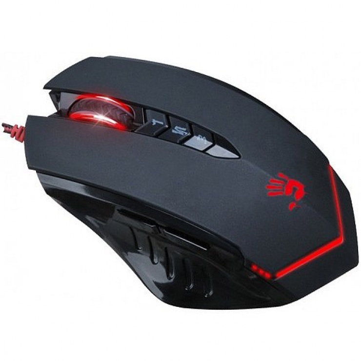 Imagine Mouse A4Tech Bloody gaming USB optic non-activated negru, V8M-1