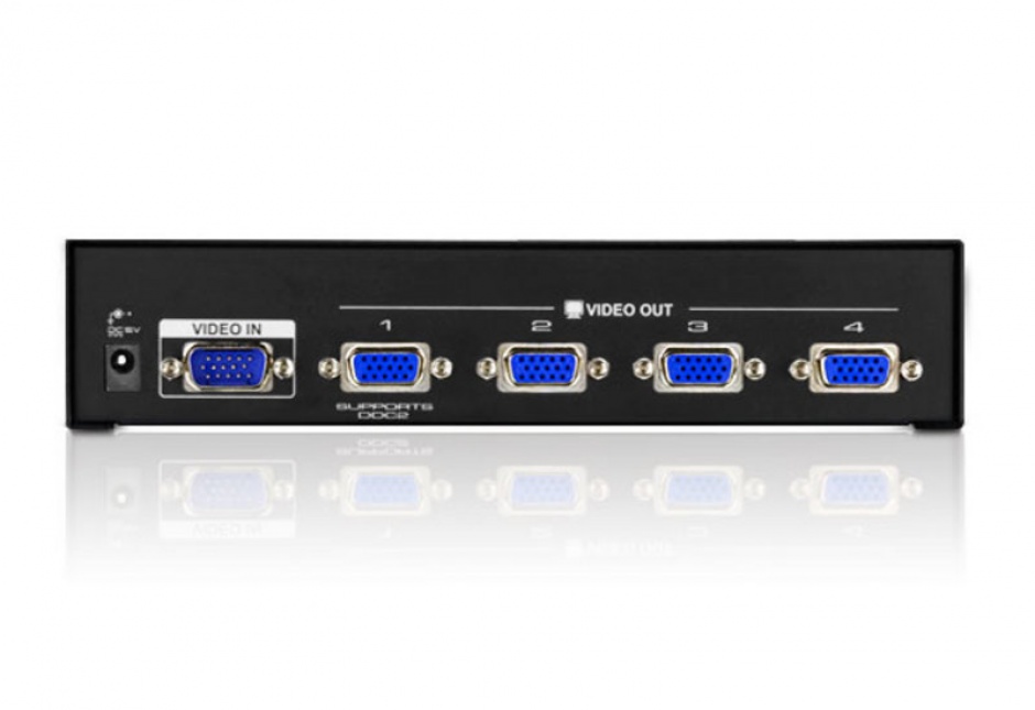 Imagine Multiplicator VGA 4 porturi 450 MHz, ATEN VS134A-1