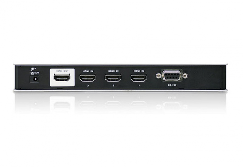 Imagine Switch HDMI 4 porturi cu telecomanda, ATEN VS481A-1