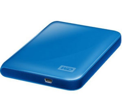 Imagine Hard Disk Extern WD 320GB USB 2.0, blue, WDBAAA3200ABL