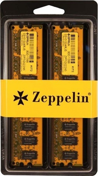 Imagine Memorie DDR2/800 4GB (kit 2x2048M), Zeppelin ZE-DDR2-4G800-KIT