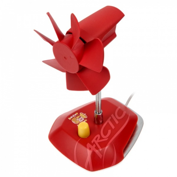 Imagine Ventilator cu montare birou USB Rosu, Arctic ARCTIC Breeze (Spain)