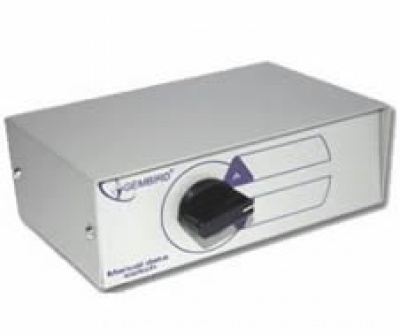 Imagine Switch Gembird manual USB, 2 porturi