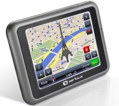 Imagine Car Navigator Serioux NM43T+RO 4.3 slim, Romania