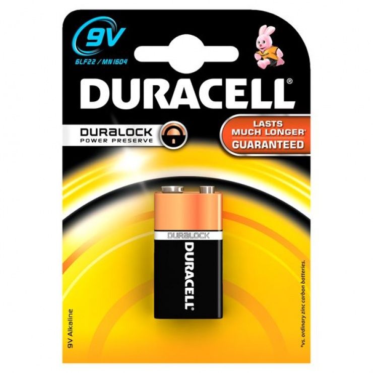 Imagine Baterie 9V Basic,  Duracell