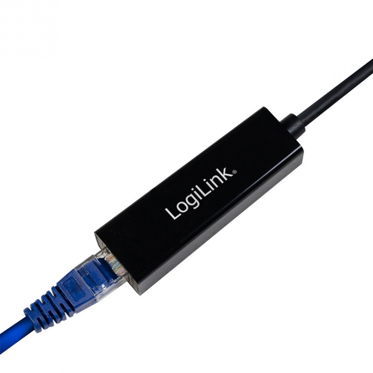 Imagine Adaptor USB 3.0 la RJ45 Gigabit, Logilink UA0184A-2