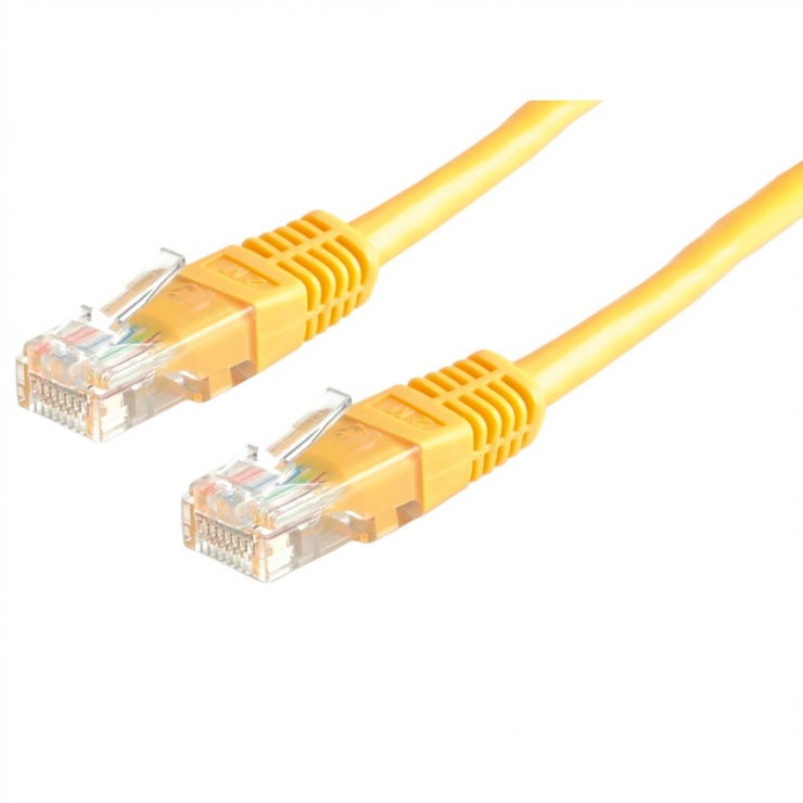 Imagine Cablu de retea RJ45 MYCON UTP Cat.6 3m Galben, CON1552