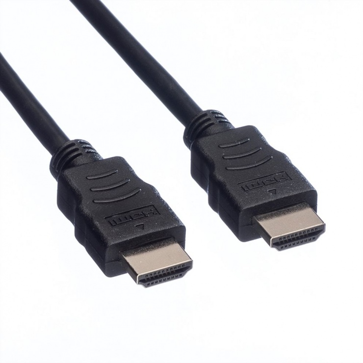 Imagine Cablu HDMI cu Ethernet v1.4 T-T Negru 7.5m, Value 11.99.5544