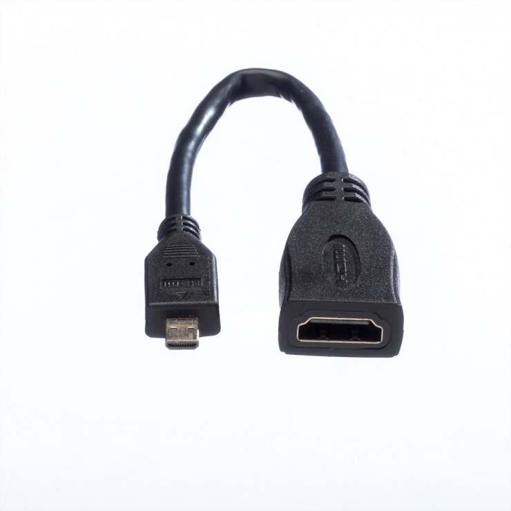 Imagine Adaptor HDMI la micro HDMI-D M-T v1.4 15cm, Value 11.99.5584-1